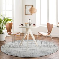 Livabliss Teppich "DALI", rund, 11 mm Höhe, Moderner Designerteppich in Marmor Optik, Kurzflor Wohnzimmerteppich Livabliss Teppich "DALI", rund, 11 mm Höhe, Moderner Designerteppich in Marmor Optik, Kurzflor Wohnzimmerteppich von Livabliss