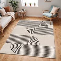 Livabliss Teppich "DEHLI", rechteckig, 11 mm Höhe, Skandinavischer Teppich, Moderner Kurzflor Boho-Wohnzimmerteppich Livabliss Teppich "DEHLI", rechteckig, 11 mm Höhe, Skandinavischer Teppich, Moderner Kurzflor Boho-Wohnzimmerteppich von Livabliss