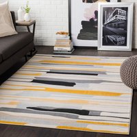 Livabliss Teppich "HOUSTON", rechteckig, 11 mm Höhe, Skandi Design, Modern Boho Kurzflor Wohnzimmerteppich, Schlafzimmer von Livabliss