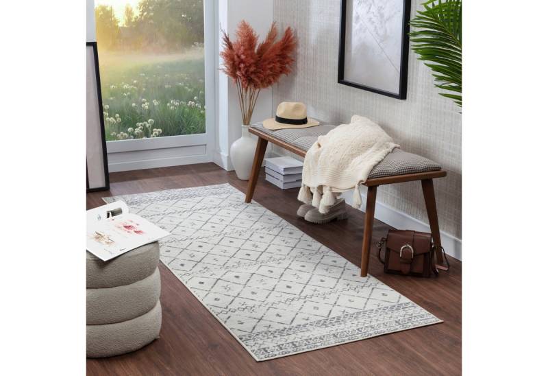 Livabliss Teppich LIMA, rechteckig, Höhe: 9 mm, Berber, Ethnisch Boho Kurzflor Wohnzimmerteppich, Schlafzimmer Livabliss Teppich LIMA, rechteckig, Höhe: 9 mm, Berber, Ethnisch Boho Kurzflor Wohnzimmerteppich, Schlafzimmer von Livabliss