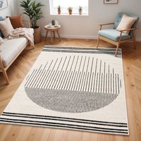 Livabliss Teppich "SANTIAGO", rechteckig, 10 mm Höhe, Skandinavischer Teppich, Kurzflor Boho-Wohnzimmerteppich, Läufer Livabliss Teppich "SANTIAGO", rechteckig, 10 mm Höhe, Skandinavischer Teppich, Kurzflor Boho-Wohnzimmerteppich, Läufer von Livabliss
