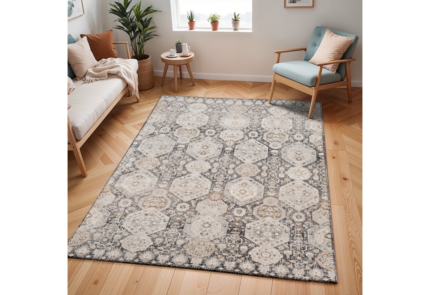 Livabliss Teppich SOHAG, rechteckig, Höhe: 10 mm von Livabliss