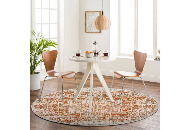 Livabliss Teppich SYRACUSA, rund, Höhe: 11 mm, ⌀160cm von Livabliss