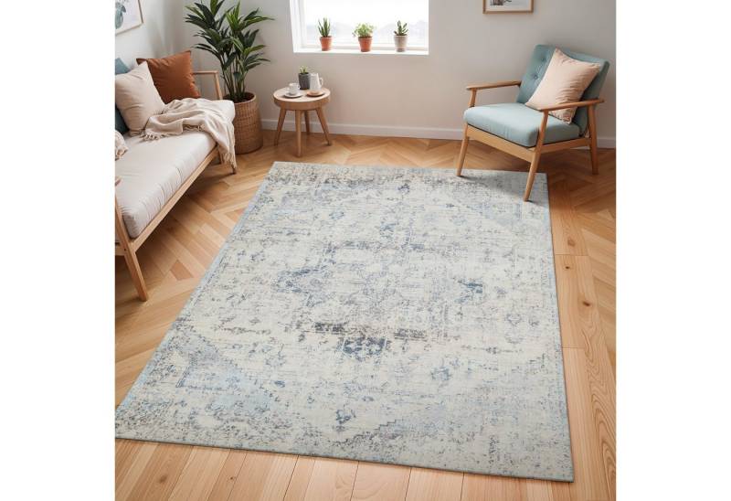 Livabliss Teppich TAMPA, rechteckig, Höhe: 13 mm, Vintage Orientteppich, Traditional Kurzflor Boho Wohnzimmerteppich Livabliss Teppich TAMPA, rechteckig, Höhe: 13 mm, Vintage Orientteppich, Traditional Kurzflor Boho Wohnzimmerteppich von Livabliss