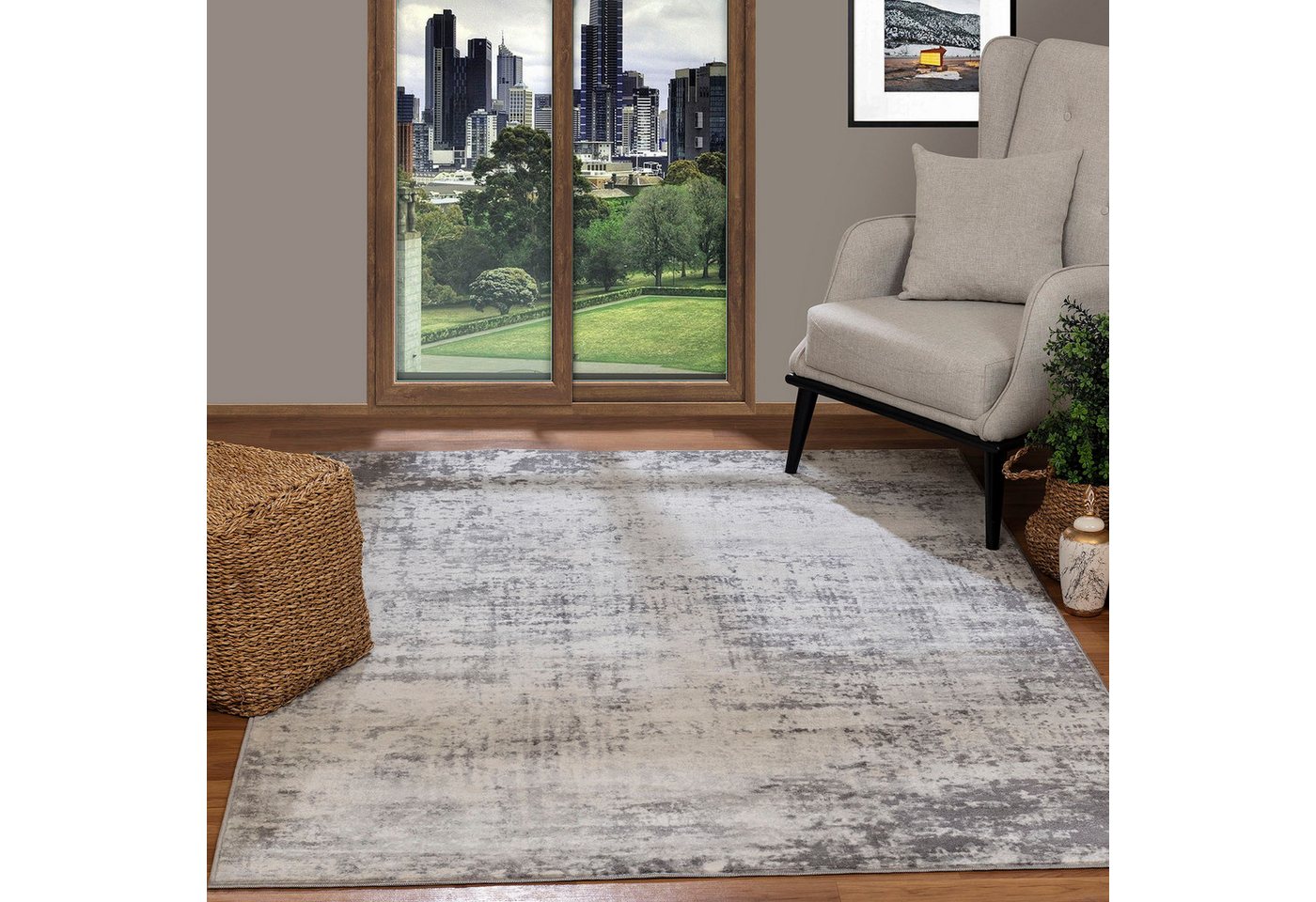 Livabliss Teppich WAMBA, rechteckig, Höhe: 10 mm, Moderner Designerteppich in Marmor Optik, Kurzflor Wohnzimmerteppich Livabliss Teppich WAMBA, rechteckig, Höhe: 10 mm, Moderner Designerteppich in Marmor Optik, Kurzflor Wohnzimmerteppich von Livabliss