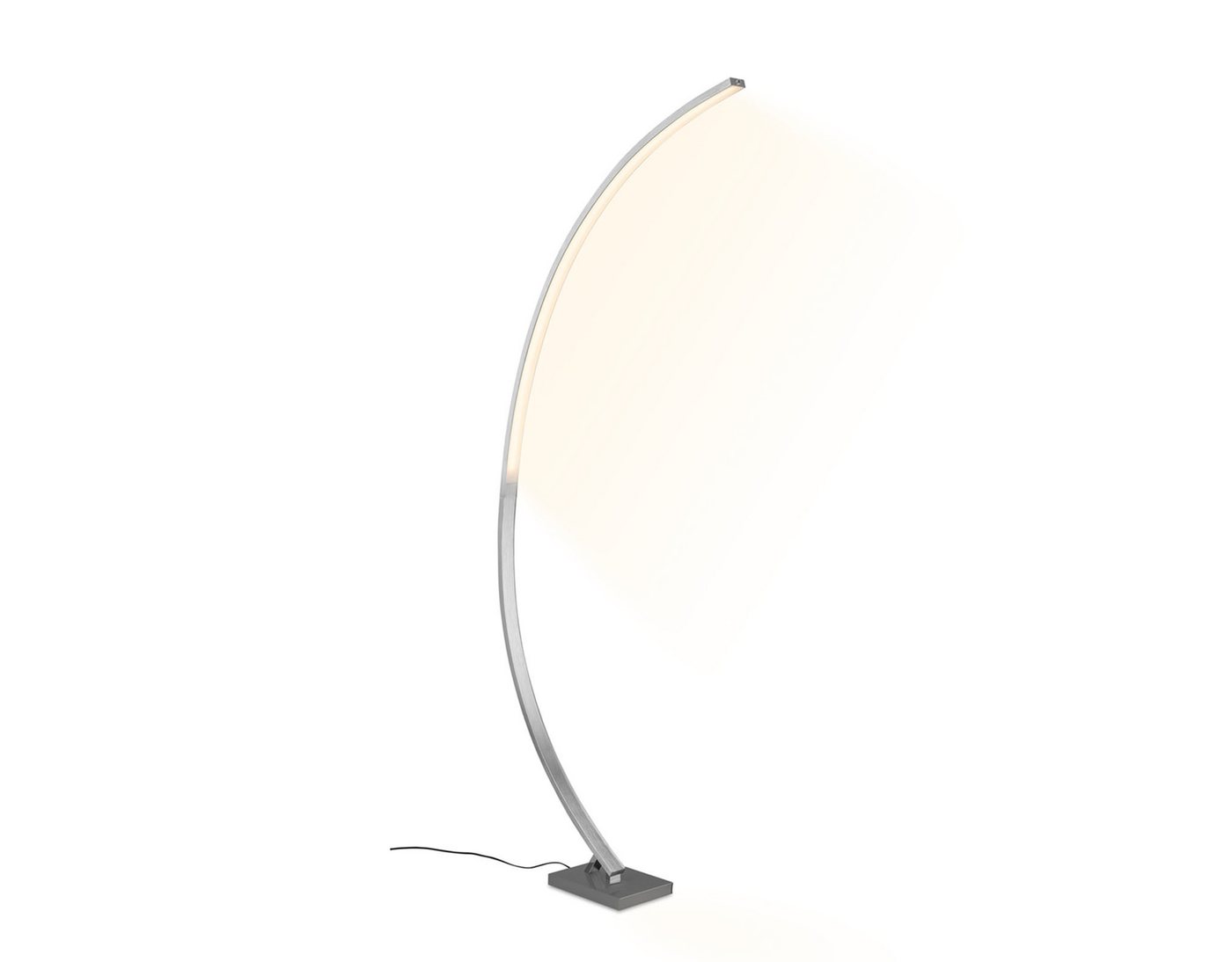 Livarno home Stehlampe Livarno home Bogenleuchte Lampe Leuchte LED gebogen Höhe 165cm stufenl von Livarno home