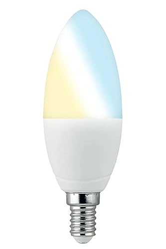 Livarno Smart Home LED Lampe Warm und Kalt Smart Glühbirne Dimmbar Wifi Neu (E14) von Livarno