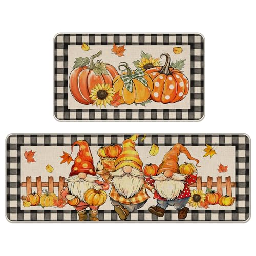 Livcoz Küchenteppich-Set, 43,2 x 73,2 cm und 43,2 x 119,2 cm, 149 cm, 2 Stück von Livcoz