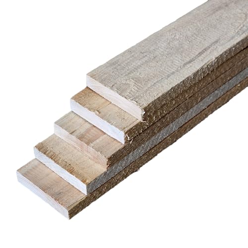 MyTimber® Holzlbretter als Bauholz Dachlatten | Holz zum selber bauen | 12 x 2,3cm| 2m lang | Auf dem Bau als Schalungsbrett | Konstruktionsholz für dein DIY-Projekt (7 Stück) von Live Distance Shopping