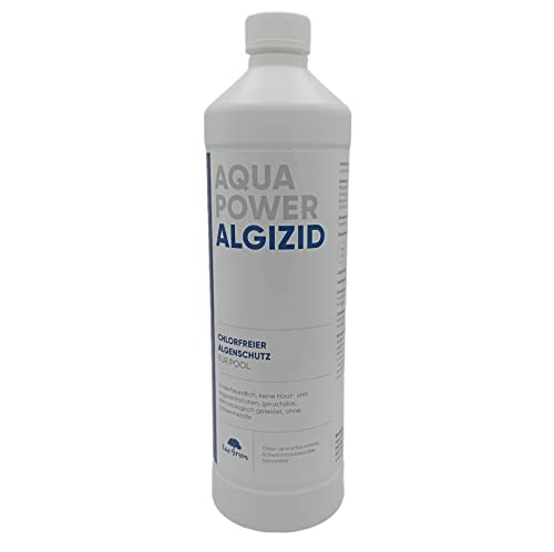 Algizid, 1 Liter, hochwirksames Konzentrat, Pool, Algenschutz von Live Green AQUA POWER