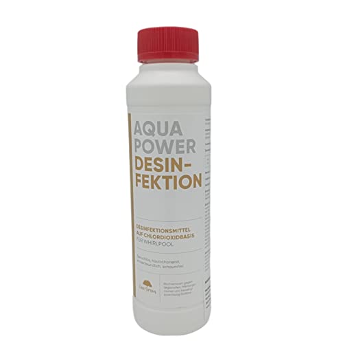 Aqua Power Whirlpool Desinfektion, 250 ml, Whirpool, Chlordioxidbasis von Live Green AQUA POWER