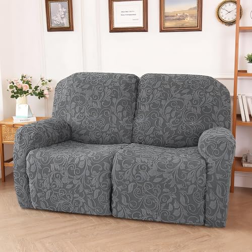 LiveGo Relaxsesselbezug, Stretch-Liegestuhlbezüge für 1-, 2-, 3-Sitzer, rutschfeste Sesselschoner mit Aufbewahrungstasche, Möbelschutzbezüge für Zuhause mit Kindern und Haustieren von LiveGo