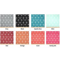 Duschvorhang Stoff 182 cm Breit Federmappen Federn 72x72 72x84 72x96 Schwarz Grau Blau Orange Rot Pink Mint Koralle von LivePlush