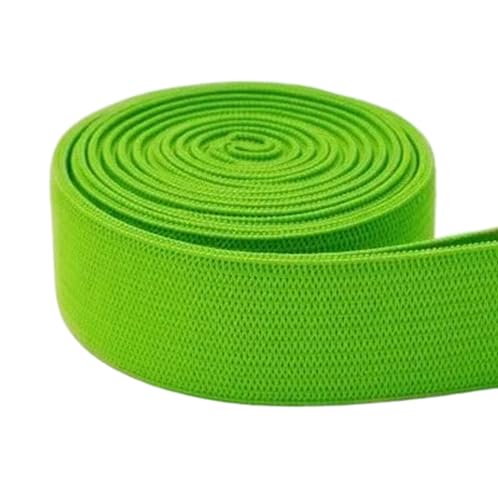 20 Mm Bunte Gummibänder, Seil, Gummiband, 2 Cm Spandex-Band, Nähbesatz, Bekleidungszubehör,Grün,1 Meter 20 Mm Bunte Gummibänder, Seil, Gummiband, 2 Cm Spandex-Band, Nähbesatz, Bekleidungszubehör,Grün,1 Meter von LiveTslonger