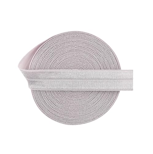 5 Yard Foldover Elastic 15 Mm Glänzendes Spandex-Satinband Diy Nähbesatz,15mm von LiveTslonger