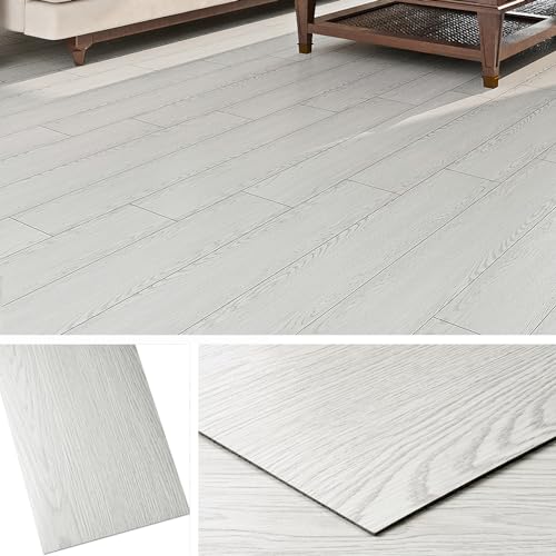 Livelynine Dicke Vinylboden Selbstklebend Weiß PVC Bodenbelag Holzoptik Hell 90x15CM 36-Stück Bodenfliesen Selbstklebend Bad Küche Linoleum Bodenbelag Selbstklebend Holzoptik Weiß PVC Boden Wohnzimmer Livelynine Dicke Vinylboden Selbstklebend Weiß PVC Bodenbelag Holzoptik Hell 90x15CM 36-Stück Bodenfliesen Selbstklebend Bad Küche Linoleum Bodenbelag Selbstklebend Holzoptik Weiß PVC Boden Wohnzimmer von Livelynine