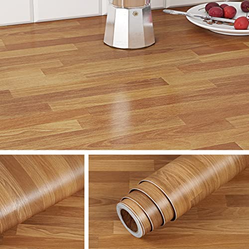 Livelynine Klebefolie Holzoptik Eiche Hell Möbelfolie Holz Selbstklebend Holzfolie Selbstklebend für Möbel Buche PVC Folie Arbeitsplatte Küche Tisch Schrank Schreibtisch Kommode Küchenrückwand 40CMX2M Livelynine Klebefolie Holzoptik Eiche Hell Möbelfolie Holz Selbstklebend Holzfolie Selbstklebend für Möbel Buche PVC Folie Arbeitsplatte Küche Tisch Schrank Schreibtisch Kommode Küchenrückwand 40CMX2M von Livelynine