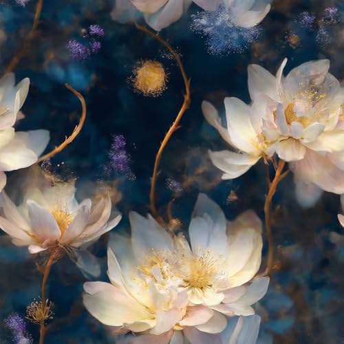 Livelynine Selbstklebende Tapete Blau Muster Tapete Blumen Weiß Gold Rosa Blumentapete Selbstklebend 3D Effekt Wandtapete Selbstklebend Blumenmuster Wohnzimmer Badezimmer Fototapete Floral 44.5CMx2M Livelynine Selbstklebende Tapete Blau Muster Tapete Blumen Weiß Gold Rosa Blumentapete Selbstklebend 3D Effekt Wandtapete Selbstklebend Blumenmuster Wohnzimmer Badezimmer Fototapete Floral 44.5CMx2M von Livelynine
