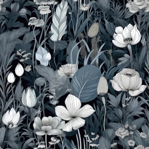 Livelynine Selbstklebende Tapete Blumen Blau Weiß Blumentapete Vintage Blaue Tapete Selbstklebend Blau Floral Klebefolie Möbel Muster Floral Klebetapete Selbstklebend Wand Schlafzimmer 44.5CMx2M Livelynine Selbstklebende Tapete Blumen Blau Weiß Blumentapete Vintage Blaue Tapete Selbstklebend Blau Floral Klebefolie Möbel Muster Floral Klebetapete Selbstklebend Wand Schlafzimmer 44.5CMx2M von Livelynine