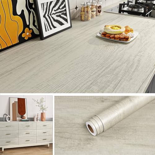 Livelynine Selbstklebende Tapete Holzoptik Hell 40CMx10M Arbeitsplatte Folie Küche Holzoptik Natur Klebefolie Holzoptik für Küche Schranke Schreibtisch Esstisch Möbelfolie Selbstklebend Holz Hell Livelynine Selbstklebende Tapete Holzoptik Hell 40CMx10M Arbeitsplatte Folie Küche Holzoptik Natur Klebefolie Holzoptik für Küche Schranke Schreibtisch Esstisch Möbelfolie Selbstklebend Holz Hell von Livelynine