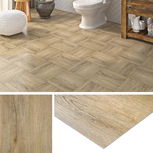 Livelynine Vinylboden Selbstklebend Fliesenoptik Küche 30x30CM PVC Bodenbelag Selbstklebend Holzoptik Sonoma Eiche 32-Fliesen Selbstklebende Fliesen Boden Holzoptik Eiche Hell Schlafzimmer Wohnzimmer Livelynine Vinylboden Selbstklebend Fliesenoptik Küche 30x30CM PVC Bodenbelag Selbstklebend Holzoptik Sonoma Eiche 32-Fliesen Selbstklebende Fliesen Boden Holzoptik Eiche Hell Schlafzimmer Wohnzimmer von Livelynine