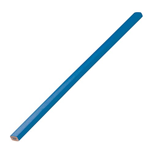 10 Zimmermannsbleistifte / Länge: 25cm / Farbe: lackiert blau von Livepac-Office