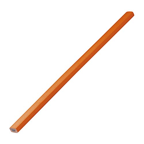 10 Zimmermannsbleistifte / Länge: 25cm / Farbe: lackiert orange 10 Zimmermannsbleistifte / Länge: 25cm / Farbe: lackiert orange von Livepac-Office