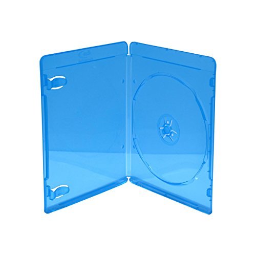 5 BluRay 1er BD Hüllen / 7mm / geeignet für 1 Datenträger von Livepac-Office
