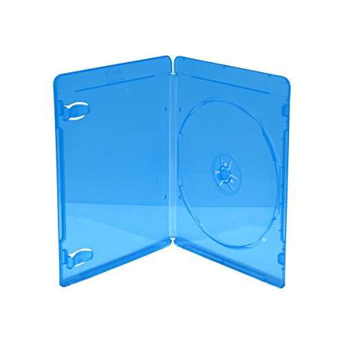50 BluRay 1er BD Hüllen / 7mm / geeignet für 1 Datenträger von Livepac-Office