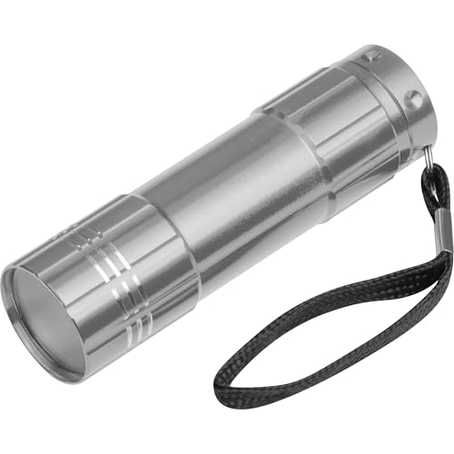 COB Taschenlampe aus Aluminium mit 6 COBs / Farbe: silber COB Taschenlampe aus Aluminium mit 6 COBs / Farbe: silber von Livepac-Office