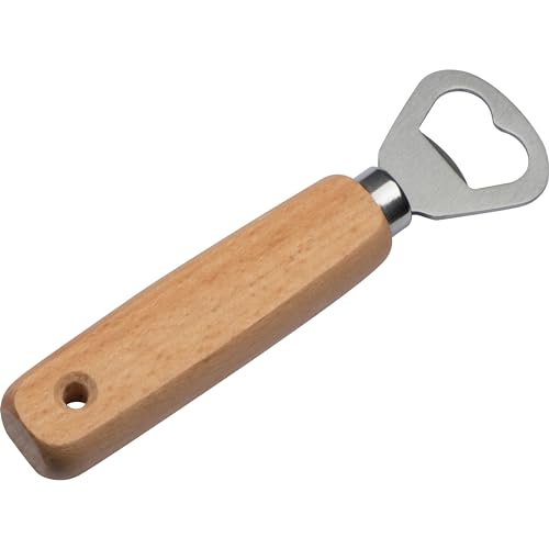 Klassischer Flaschenöffner mit Holzgriff von Livepac-Office