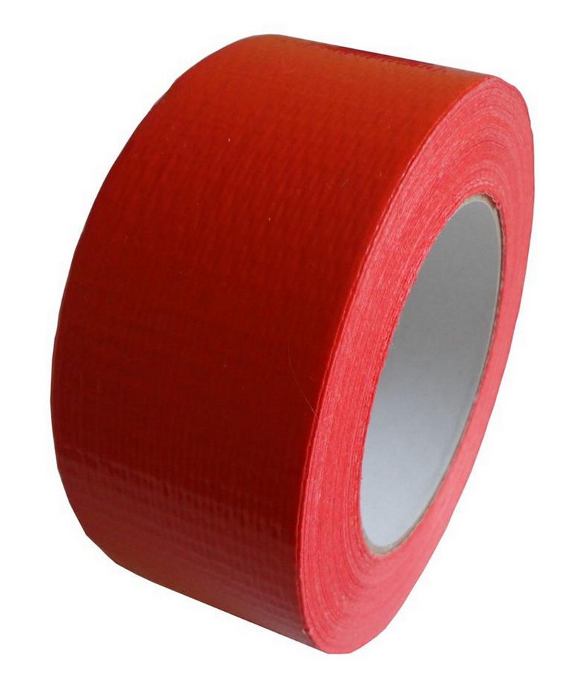 Livepac Office Klebeband 10 Rollen Klebeband Gewebeband Panzerband Panzertape 50m X 48mm rot von Livepac Office