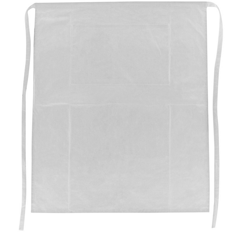 Macma Kochschürze Kochschürze / Küchenschürze / Größe: ca. 71 x 86 cm / Farbe: weiß von Macma