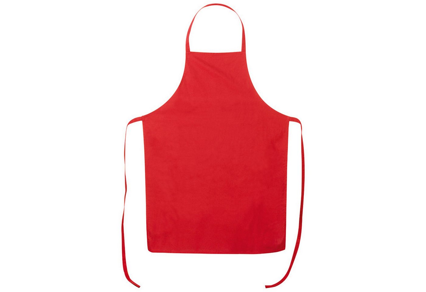Macma Kochschürze Küchenschürze / Grillschürze / Größe: ca. 89x59cm / Farbe: rot von Macma