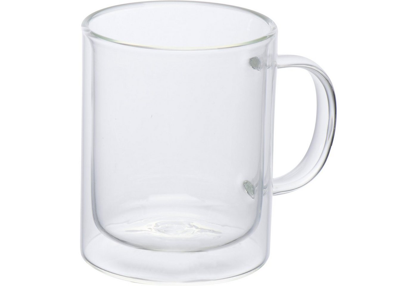 Easy Gifts Tasse Doppelwandige Tasse / aus Borosilikatglas / Füllvermögen 350ml Easy Gifts Tasse Doppelwandige Tasse / aus Borosilikatglas / Füllvermögen 350ml von Easy Gifts
