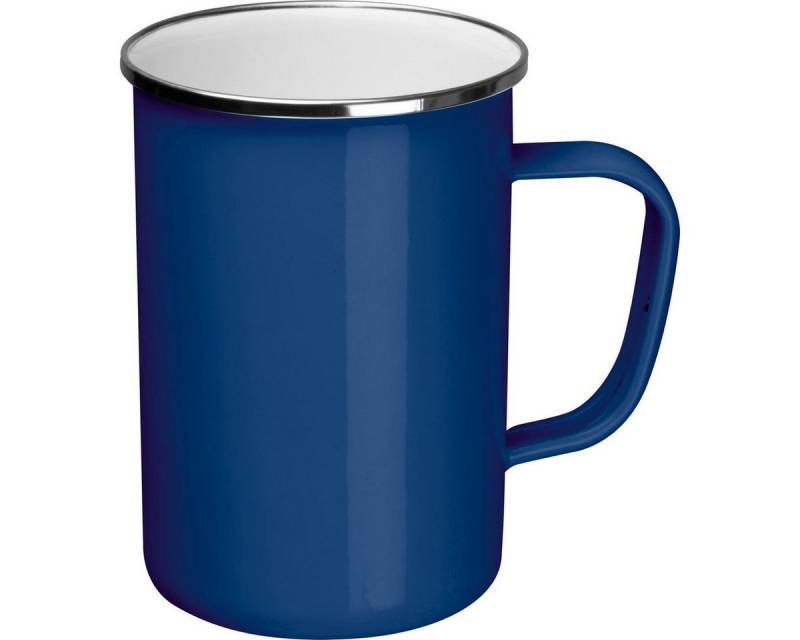 Macma Tasse Emaille Tasse / Füllvermögen: 550ml / Farbe: blau von Macma
