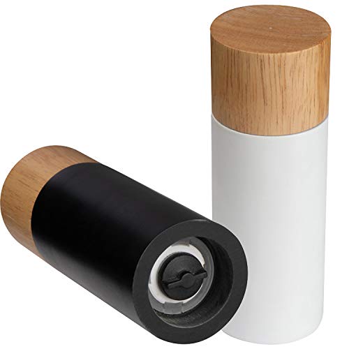 Salz- und Pfeffermühle mit Gravur von Livepac-Office