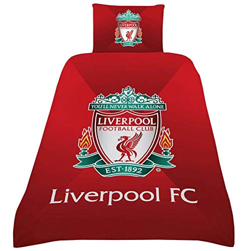 LIVERPOOLSGL/REV DUVET SET GRADIENT 50/50 P/COTTON 198X137cm von Liverpool FC