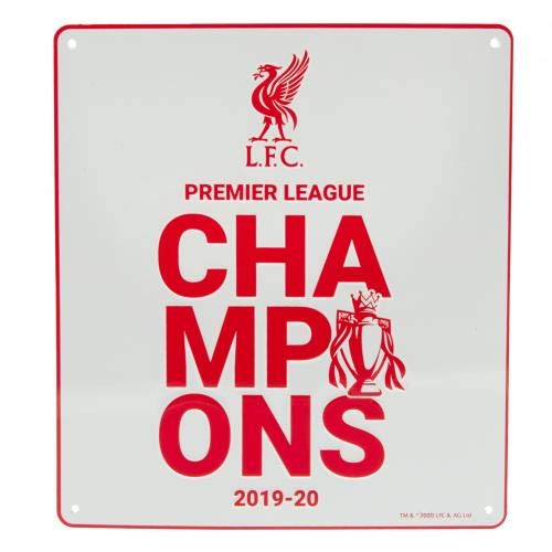 Liverpoo L FC Premier League Champions Schild WT Offizieller Merchandise-Artikel von Liverpool FC