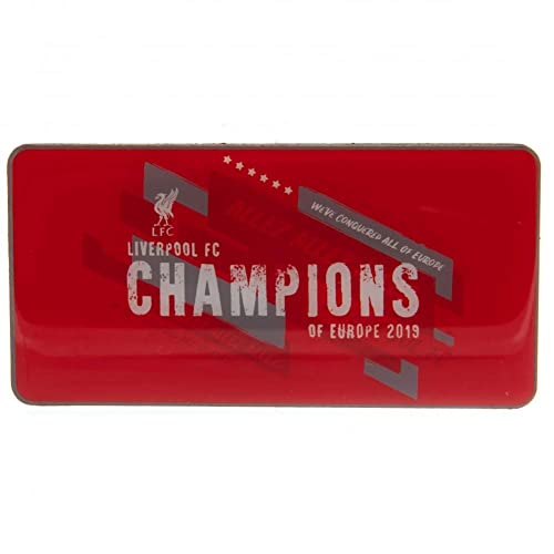 Liverpool FC Champions of Europe Kühlschrankmagnet, Einheitsgröße, Rot von Liverpool FC