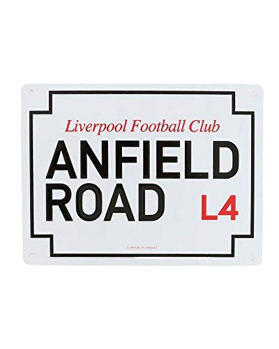 Liverpool FC Klein Metall Anfield Straßenschild LFC Offiziell von Liverpool FC