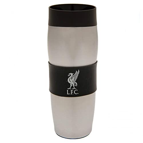 Liverpool FC Thermobecher (Einheitsgröße) (Grau/Schwarz) von Liverpool FC