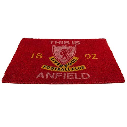 Liverpool FC This is Anfield Doormat LFC Türmatte Rot 40x60cm von Liverpool FC