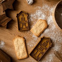 Haus Geformte Ausstechformen, Lebkuchenhaus Ausstechform, Ausstechform von Livesimply2022