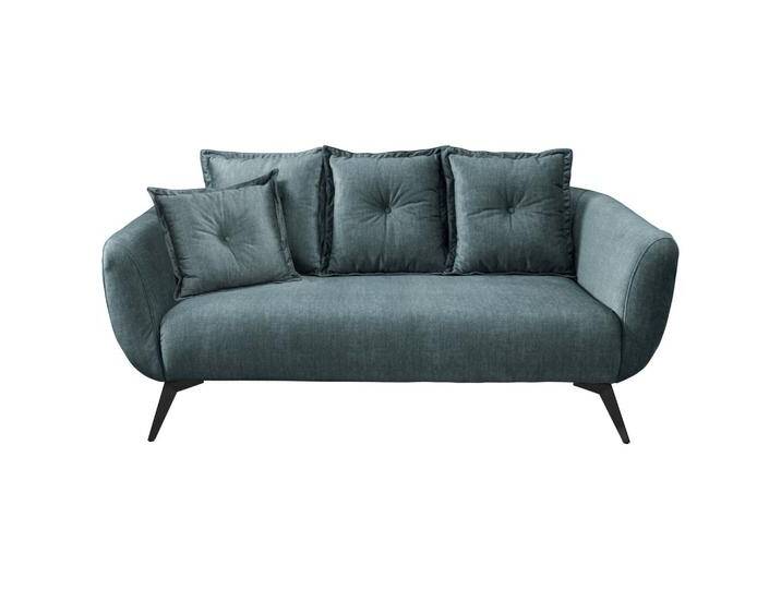 2,5-Sitzer-Sofa Baggio Blau Velours 2,5-Sitzer-Sofa Baggio Blau Velours von Livetastic
