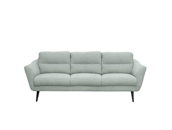 Livetastic 3-SITZER-SOFA TROMSO, Hellblau, Buche, 209x87x88 cm, Made in EU, Rücken echt, Wohnzimmer, Sofas & Couches, Sofas, 3-Sitzer Sofas von Livetastic