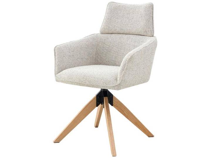 Livetastic ARMLEHNSTUHL, Beige, Holz, Metall, Eiche, Pappel, massiv, Sperrholz, Flachrohr, 60x94x67 cm, Sitzfläche 360° drehbar, Stühle Livetastic ARMLEHNSTUHL, Beige, Holz, Metall, Eiche, Pappel, massiv, Sperrholz, Flachrohr, 60x94x67 cm, Sitzfläche 360° drehbar, Stühle von Livetastic