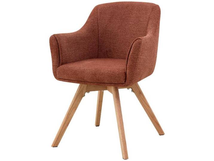 Livetastic ARMLEHNSTUHL, Karamell, Holz, Metall, Eiche, Pappel, massiv, Sperrholz, U-Form, 61x85.5x63.5 cm, Sitzfläche 360° drehbar, Stühle Livetastic ARMLEHNSTUHL, Karamell, Holz, Metall, Eiche, Pappel, massiv, Sperrholz, U-Form, 61x85.5x63.5 cm, Sitzfläche 360° drehbar, Stühle von Livetastic