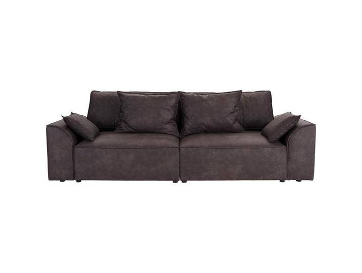 Livetastic BIGSOFA, Grau, 3-Sitzer, Füllung: Schaumstoff, 270x87x112 cm, Wohnzimmer, Sofas & Couches, Sofas, Bigsofas von Livetastic
