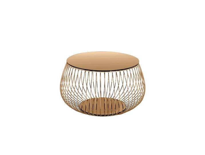 Livetastic COUCHTISCH, Roségold, Metall, Glas, rund, Gittergestell, 72x42x72 cm, Wohnzimmer, Wohnzimmertische, Couchtische Livetastic COUCHTISCH, Roségold, Metall, Glas, rund, Gittergestell, 72x42x72 cm, Wohnzimmer, Wohnzimmertische, Couchtische von Livetastic